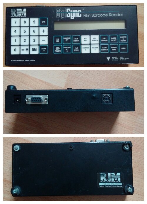 Sammlung (5) RIM DigiSync Film Barcode Reader BBUGKS